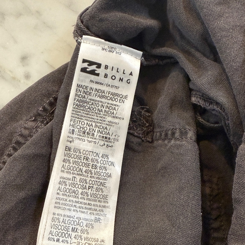 Women's Dark Gray Overalls - Picture 4 of 4